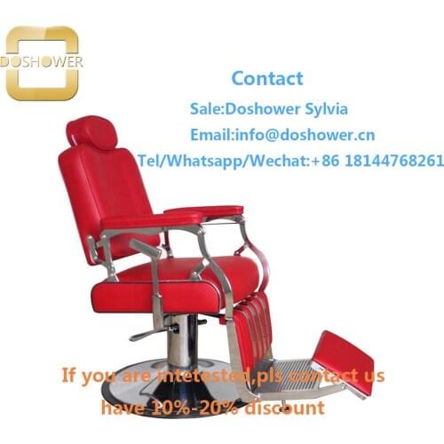 Salon chair barber chair with red hair cutting chair for barber chair equipment