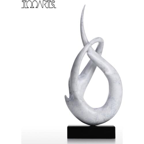 Tooarts Thomas Gymnastic Figurine Modern Sculpture Abstract Sculpture Resin Sculpture