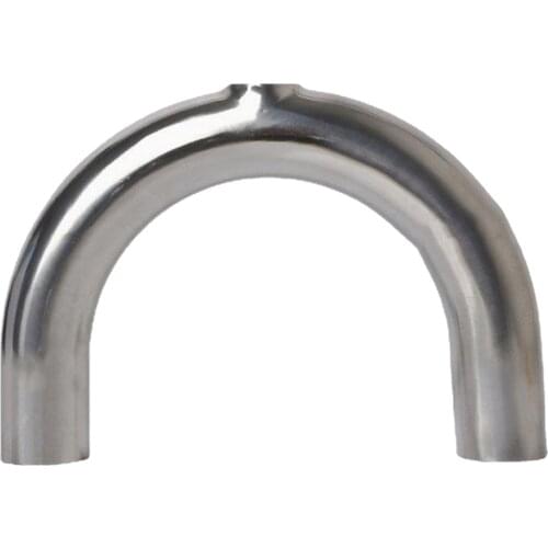 19mm-63mm Pipe OD Butt Welding U Shaped Return Bend 3 Way SUS 304 Stainless Sanitary Fitting Spliter Homebrew Beer