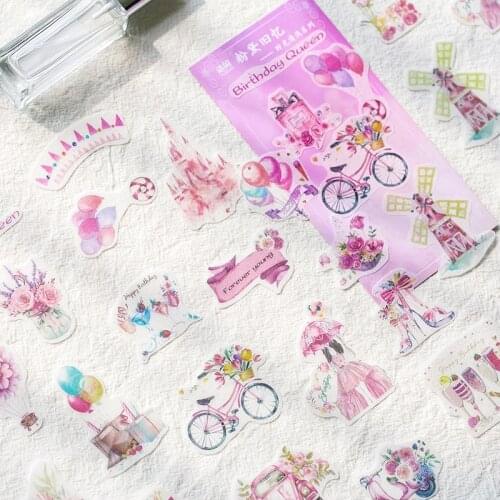 Time Shallow Style Dolphin Decorative Stationery Stickers Scrapbooking DIY Diary Album Stick Lable