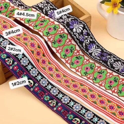 4cm/4.5cm ethnic style jacquard webbing,QC0422D