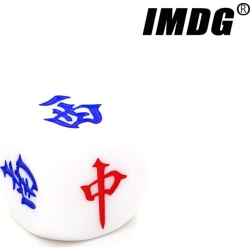 1pcs Mahjong Dice 30mm Resin Wind Direction Dice South East North West Cube Entertainment Game Dice