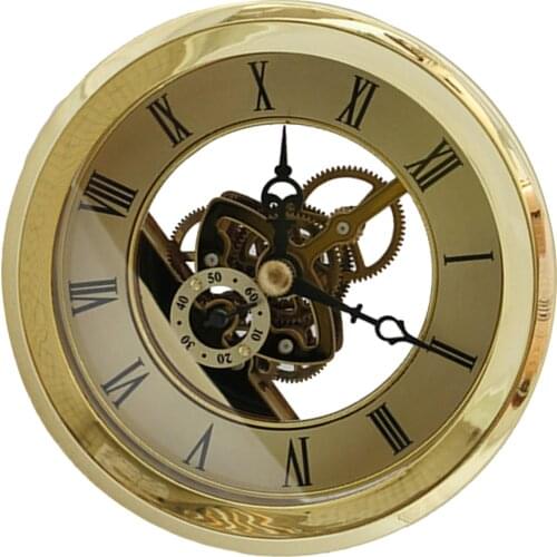 103mm Floating Anniversary Quartz Skeleton Insert Clock Movement DIY Craft