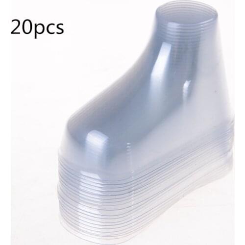 20pcs/lot Plastic Foot Model Sock Molds Paste Baby Fondant Booties Mould Extrusion Display Gift Shoe Packaging About 9cm