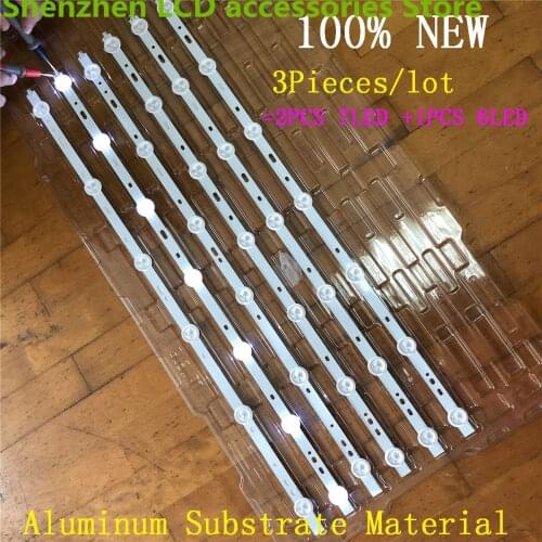 6pcs 59cm 6leds 7leds for Samsung SVS320AD7 32D1333B LTA320AP33 32VLE5304GB 32inch TV LCD brand new