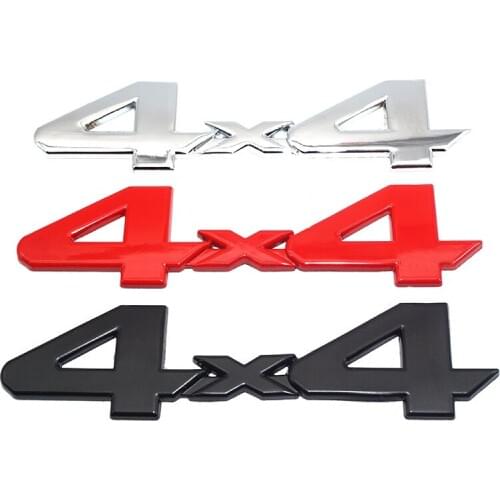 Off-road 4X4 Car Stickers Limited Edition Four-wheel Drive Car Logo 3D Logo Emblem Badge Decal Car Styling Accessories