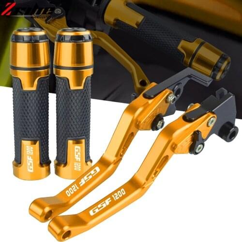 For Suzuki GSF1200 GSF 1200 BANDIT 2001-2006 2004 2005 Motorcycle Accessories Adjustable Brake Clutch Lever Handle Hand Grips