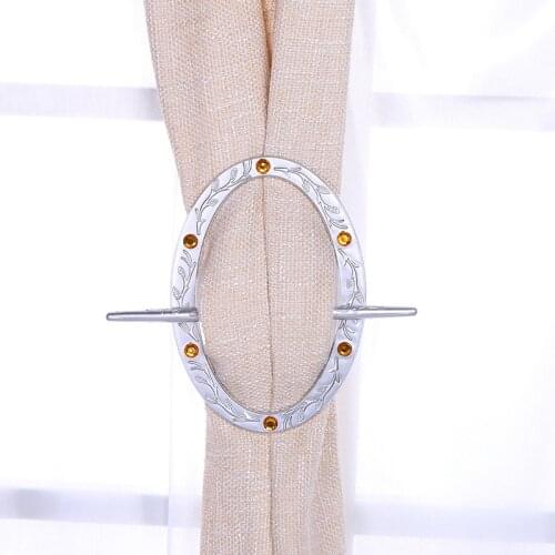 Europe Type Plastic Printing Nano Curtains Clasp Ribbon Curtain Accessories / Holder Clips of Rome Insert Ring Curtain Bind