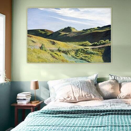 The Camels Hump, by Edward Hopper Canvas Oil Painting Artwork Aesthetic Picture Wall Backdrop Hanging Decor Home Decoration