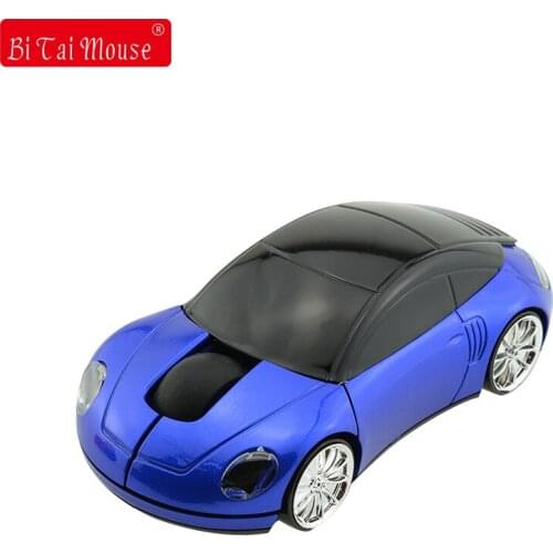 Computer Accessories 2.4GHz 3D Optical Wireless Mouse Mice Car Shape Receive USB For Notebook PC Laptop