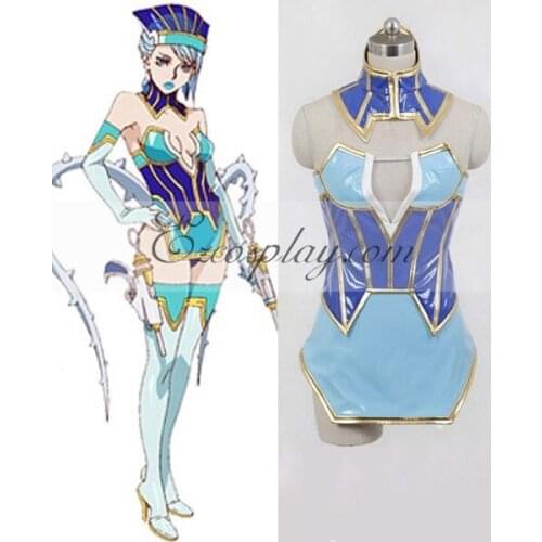 Tiger & Bunny Blue Rose Cosplay Costume E001