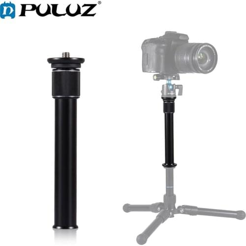 PULUZ Monopod Extension Rod Professional Tripode Metal Handheld Adjustable Bracket 1/4 or 3/8 Screw For DSLR SLR Camera Tripod