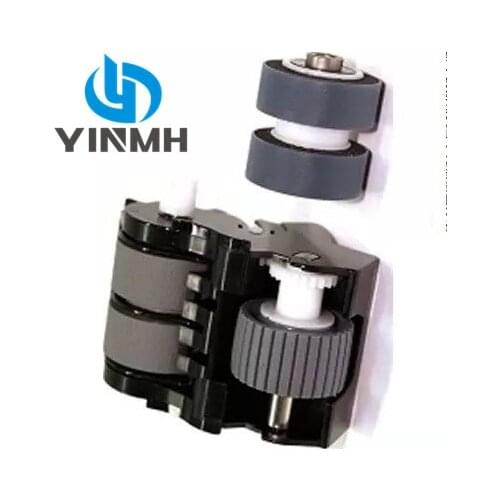 1 Set Exchange Roller Kit for Canon DR-4010C DR-6010C DR4010C DR6010C Scanner Tire Feed Separation Pickup Roller Kits