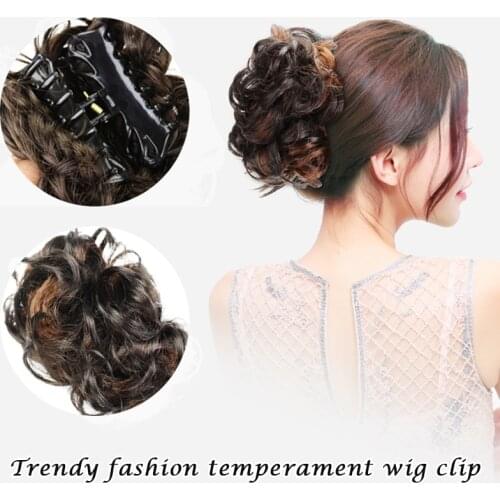 Wig Hair Circle Ball Head Wig Force The Bud Head Wig Flower Fashionable Durable for Girl Women can CSV