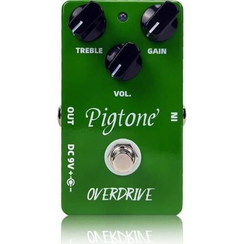Pigtone PP-01 Overdrive Guitar Pedal Acoustic Electric Guitar Accessories Parts Effects Pedals Real bypass