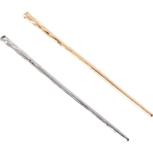 Simple Hairpin Fashion Chinese Style Women Hair Stick Alloy Wedding Accessories