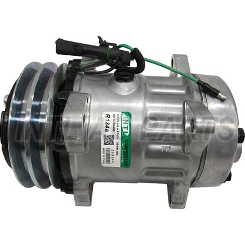 Sanden SD7H15 AC Compressor MEI 5287 4741 4742 4743 4744 4652 7824 7866 8017 8061 4862 4863 ABPN833304582 FOUR SEASONS 68160