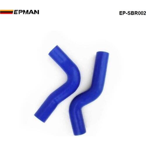 Silicone Intercooler Turbo Radiator Hose Kit For Subaru Impreza WRX STi GC8,EJ20 96-00 (2pcs) EP-SBR002