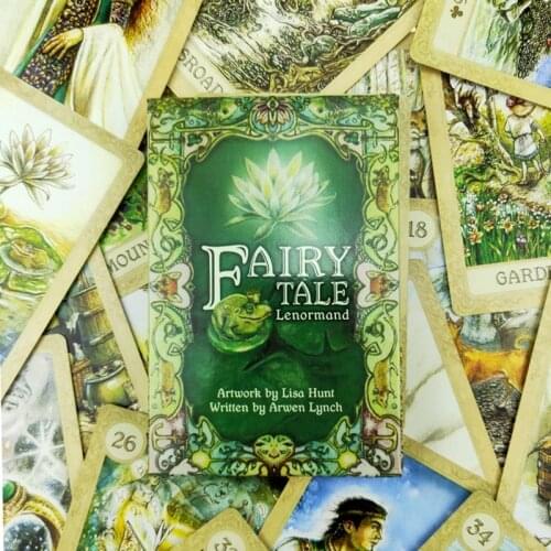 Fairy Tale Lenormand Tarot 38 Cards Deck Full English Divination Fate Board Game XXUF