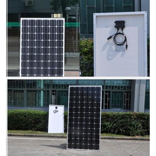 200w Solar Panel 24v 4 Pcs Zonnepanelen 800 watt 220 volt Solar Charger Battery Solar Home System Roof Rv Car Solar Battery