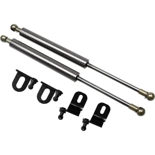 Car Styling Hood Bonnet Gas Struts for KIA Niro 2013-2019 Lift Support Damper Carbon Fiber Shock