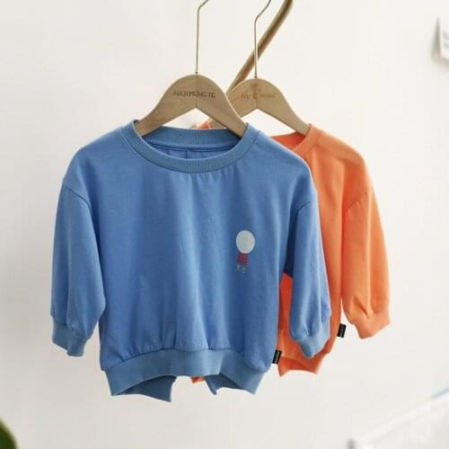 Toddler Baby Hoodies Casual Korean Cartoon Long Sleeve Sweatshirts for Boys Kids Clothing Girl Shirts 2020 Spring Child Tops New