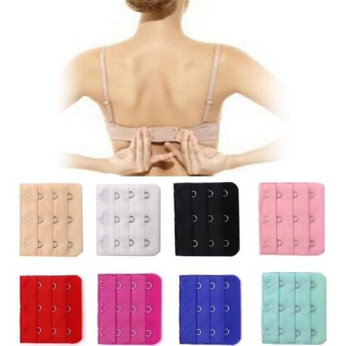 5pcs/lot Buckle Extended Lengthened Belt Bra Extender 2/3 Hooks Extension Accessories for Underwear Increase Intimates Size