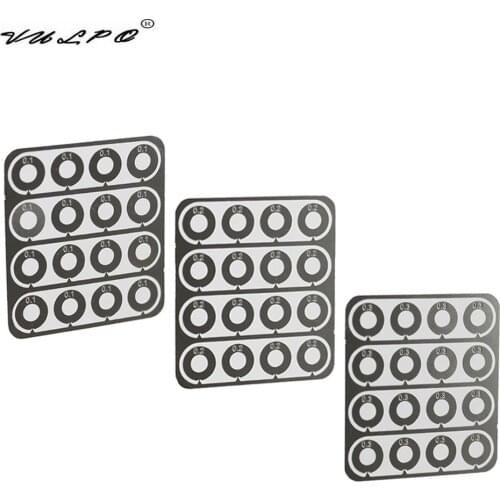 VULPO High Quality Stainless Steel Super Precision Shim Set For Airsoft AEG Gearbox Hunting Accessories