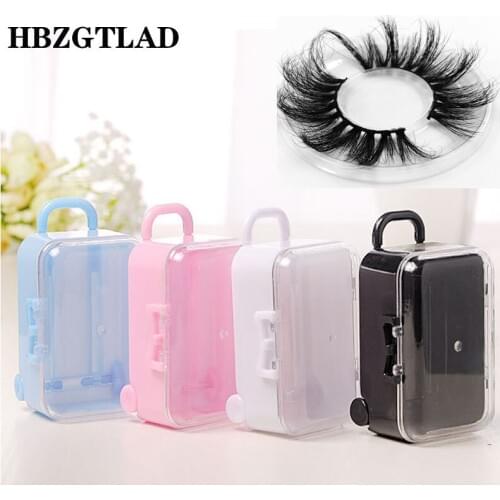 20pcs Mini Trunk suitcase Luggage Suitcase lashes box Kids Toy Dolls Accessories Candy Box Gift Cartoon gift box kis favor gift