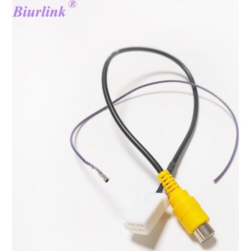 Biurlink 5Pcs Car DVD Camera Parking Rear Video Reversing Adapter Cable for Mazda 6 Mazda CX5 CX-5