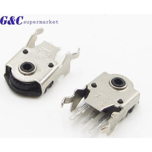 5Pcs Mouse Encoder Wheel Decoder Mouse Navigation Switch Roller Encoder Connector Repair Parts 9MM diy electronics