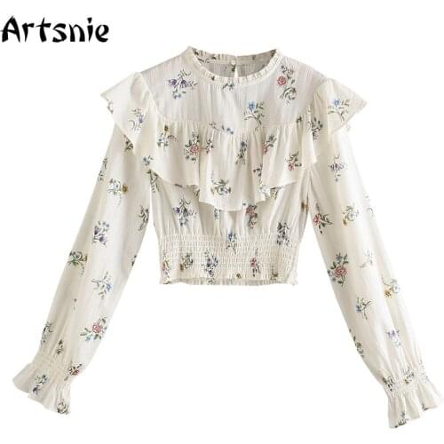 Женские шифоновые рубашки Artsnie China At AliExpress