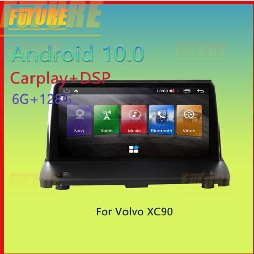128G For Volvo XC90 2004 2005 2006-2014 Android Car Radio Stereo 2 Din Multimedia Player GPS Navigation Touch Screen Head Unit