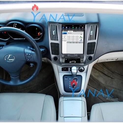 Car multimedia video player For-Lexus rx 400h 2006 Android system auto car 11.8" touch vertical screen GPS Navigation dvd player