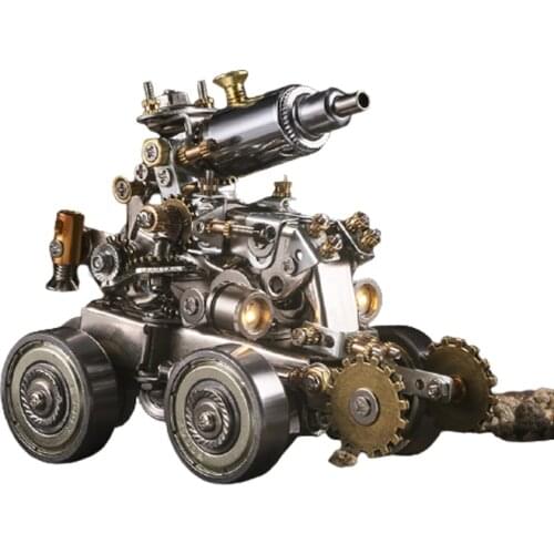 Blind Box Toys Figure Original DIY Mechanical Party Armor Series 7Style Random Surprise Anime Guess Metal Model 6Pcs/Set