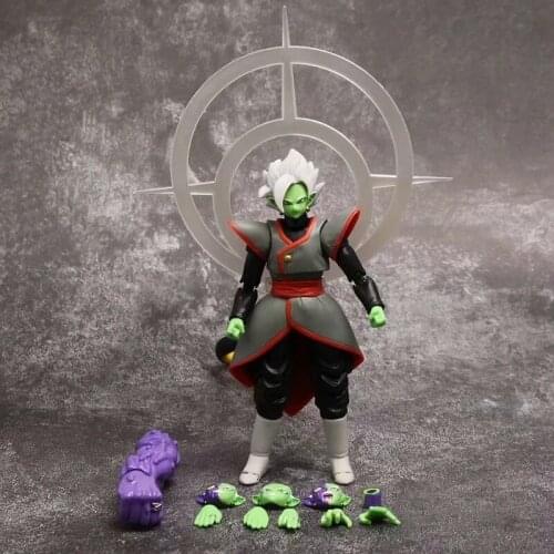 Dragon Ball Super Black Goku Zamasu Joint Movable Pvc Action Figures Model Anime Dragon Ball Z Zamasu Figurine Toys