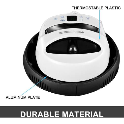 EU Freeshipping VEVOR Heat Press 12x10\" Portable Heat Press Machine for t Shirts