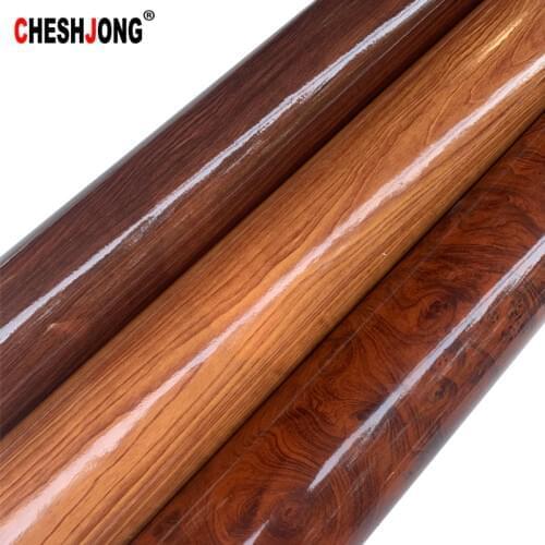 30x100cm Glossy Vinyl Wood Grain Car Wrap Interior Decoration Stickers Film Waterproof Air Buuble Free Automobiles Car-Styling