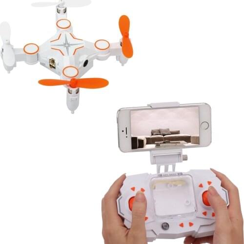 Heliway 901S RC Mini Drone with Camera 0.3MP FPV Real Time Video WiFi Small Quadcopter Nano Quadrotor -Random Color Sent