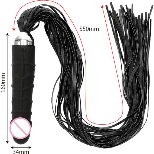 Whips Dildo Penis G Spot Vibrators Clitoral Masturbation Device Ddsm Sex Dildo Realistic Adults Erotic Dick Sex Shop SM Gay Toys