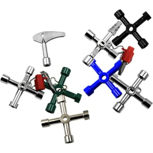 The key fit for Triangle lock Square lock Airfoil lock that be applied to train High-speed rail Elevator and Cabinet door