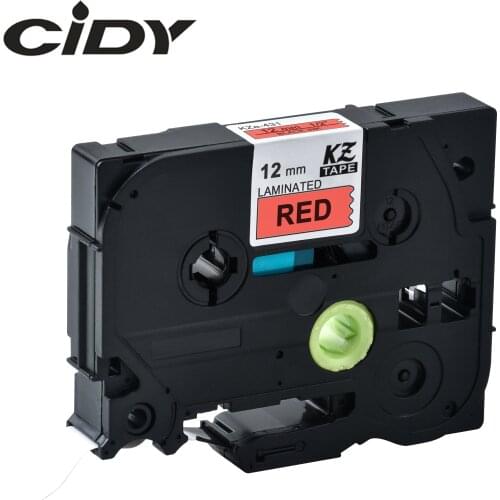 CIDY 100pcs laminated tze tape Compatible TZe431 TZe 431 TZ-431 TZe-431 TZ431 TZ 431 P-touch label printer for Borther Ribbon
