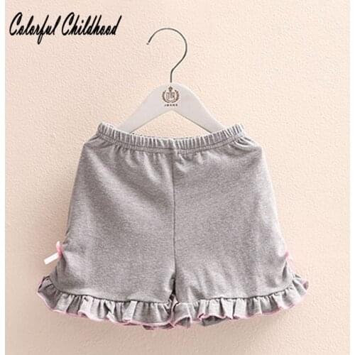Ruffle Shorts Toddler Girls summer Shorts Kids leggings Baby trousers 2-6Yrs Children underwear
