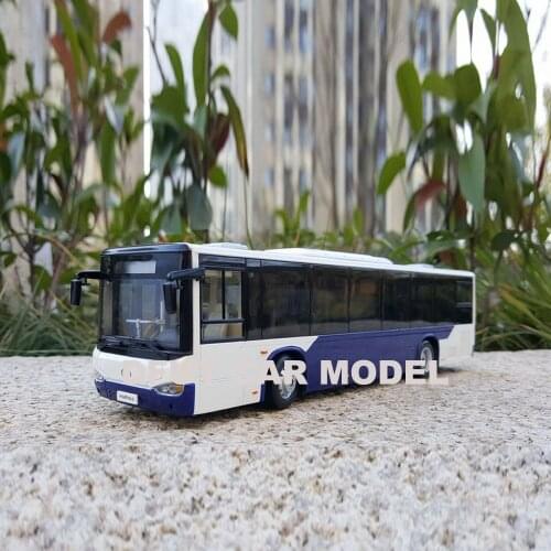 1:42 scale Alloy Toy Vehicles new energy Higer Bus Car Model Of Childrens Toy Car Original Authorized Authentic Kids Toys