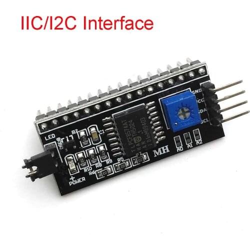 IIC I2C TWI SPI Serial Interface Board Port 1602 2004 LCD LCD1602 Adapter Plate LCD Adapter Converter Module PCF8574