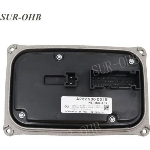 Ben-z class W205 A2229000515 HLI Max Ana LED Headlight Ballast Control Module A2139015504 A2229021414 A2229003013 504218F08 Q01