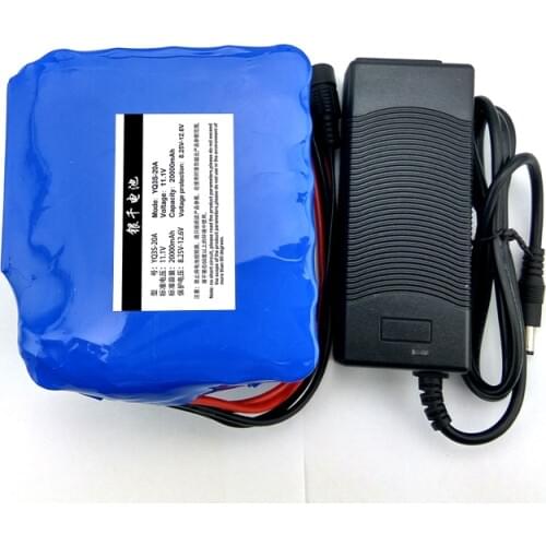 12v20ah Lithium Battery Monitor 12.6 35w xenon lamp hunting medical equipment batteries kit + 12 v 3a charger