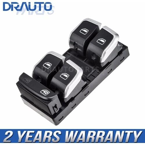 Front Left Window Control Switch For Audi A4 S4 B8 A5 Q5 S5 B8 OEM#8K0 959 851 A