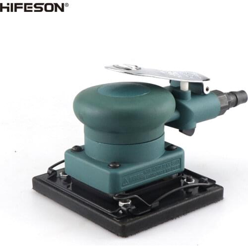 813 100 * 110MM Clamp Type Flanging Chassis Pneumatic Square Polishing Sandpaper Machine sandshaker Grinding Polishing Tool