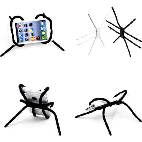 Universal Spider Phone Table Stand Holder Adjustable Grip Car Desk Phone Kickstands Mount Support for iPhone Samsung Huawei